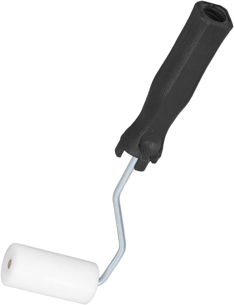 Fiberglass Laminating Roller, Fiberglass Roller Tool, Ergonomic PTFE Bubble Paddle with Handle for Glass Fiber Resin Leveling and Deairing in FRP Production - Image 2