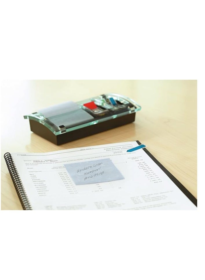 Post It Post-it Pop-up Note and Flag Dispenser, Designer Series for 3x3 in Pop-up Style Notes and Flags (DS100) 1.6" x 7.6" x 4.1" - Image 3