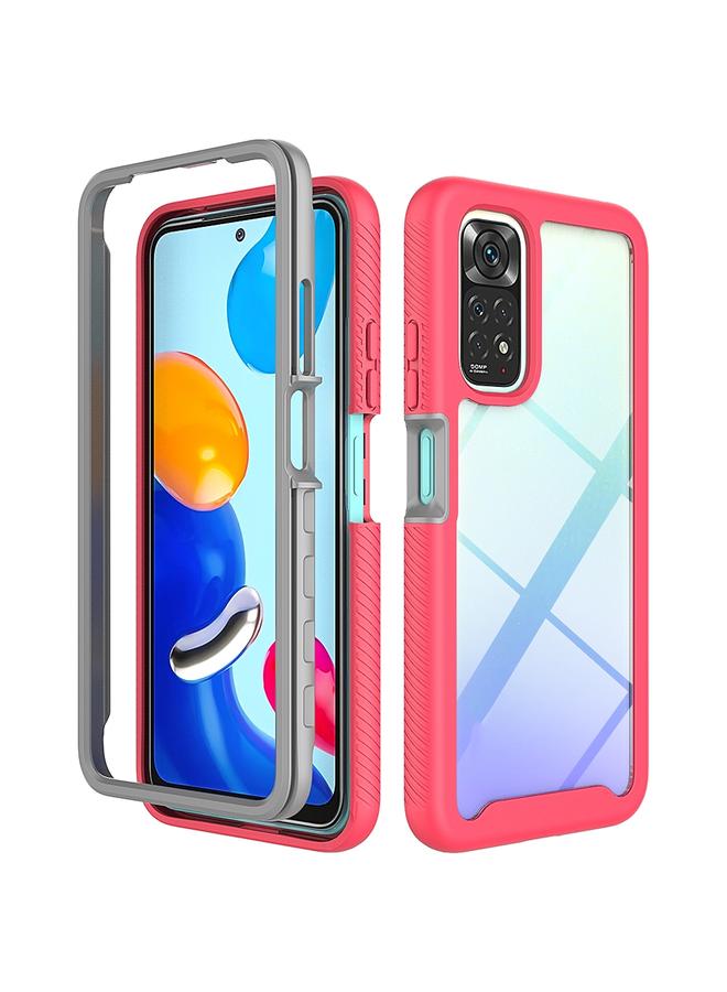 The Bros Case For Xiaomi Redmi Note 11 Global / Note 11S Starry Sky Solid Color Series PC + TPU Phone Case