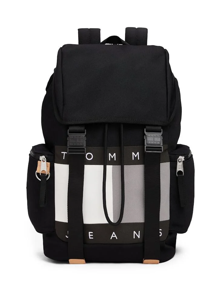 Logo Lid Open Backpack
