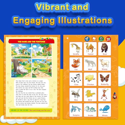 Kiddale ABC 123 Musical Sound Book for Kids with 1 Board Book on Alphabets Tracing| Best Gift for 2-5 Years Kids - Image 5