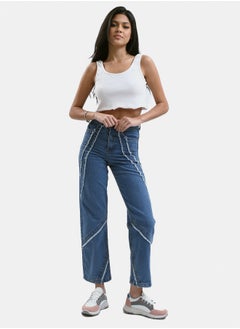 Cotton Straight Jeans with Distressed - pzsku/ZE0C3B2C22A2CA4BBD3DEZ/45/_/1738746966/dc04cd38-a704-421f-a367-8b605f464f6d