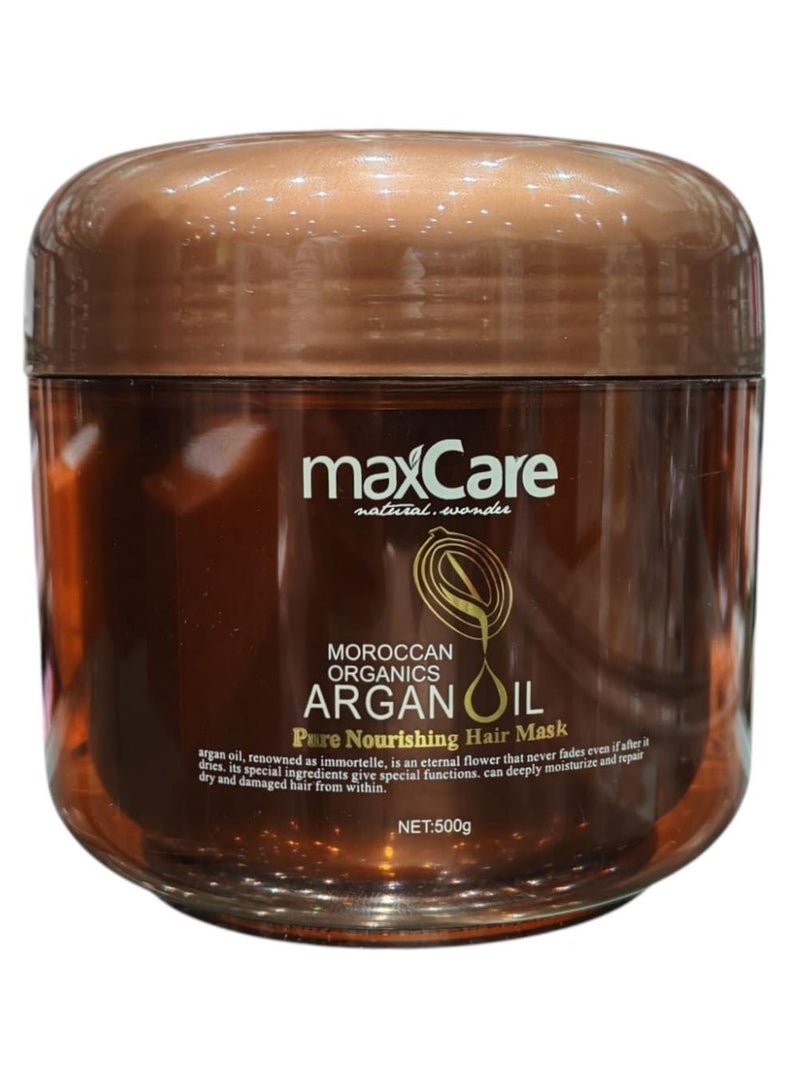 Maxcare Moroccan Organics Argan Oil Hair Mask 500 ml - Image 2