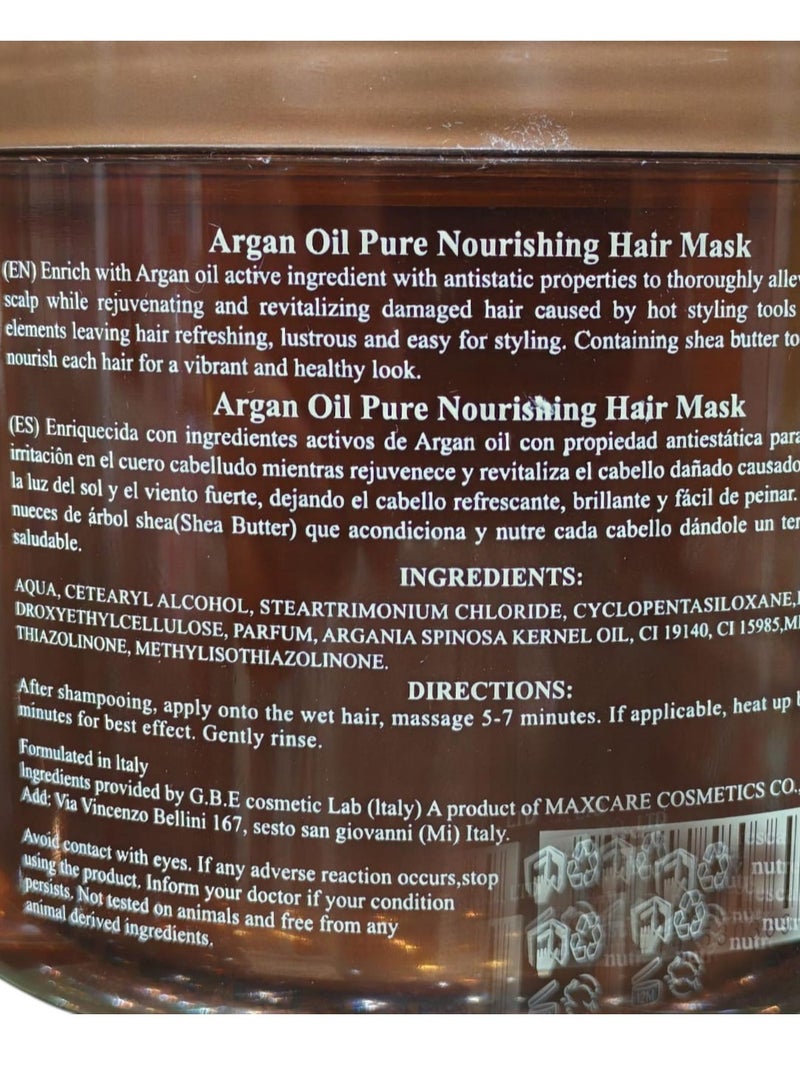 Maxcare Moroccan Organics Argan Oil Hair Mask 500 ml - Image 3