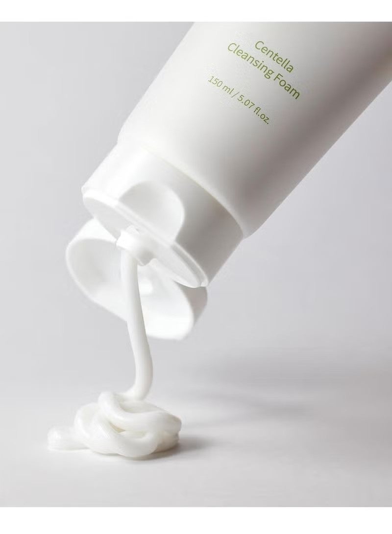 mixsoon Centella Cleansing Foam 150ml, Low pH cleansing foam for soothing and moisturization, cruelty-free, Korean Facial Cleanser, Korean Face Wash - Image 1