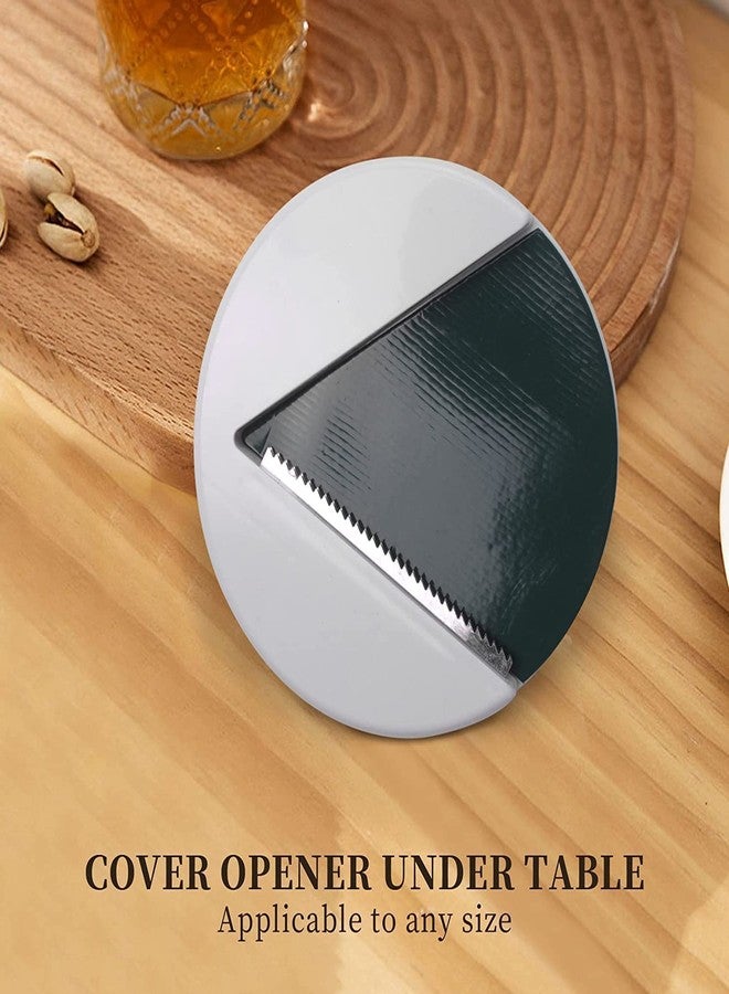 ZUIHUI Jar Opener Under Cabinet, Multi Function Easy Grip Jar Opener, One Handed Jar & Bottle Opener - Removes Tight Jar Lid for Seniors with Arthritis - Essential Kitchen Gadgets for Home Assistance - Image 2