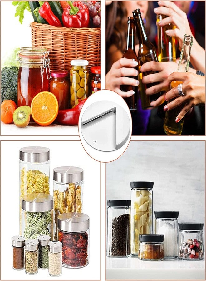 ZUIHUI Jar Opener Under Cabinet, Multi Function Easy Grip Jar Opener, One Handed Jar & Bottle Opener - Removes Tight Jar Lid for Seniors with Arthritis - Essential Kitchen Gadgets for Home Assistance - Image 3