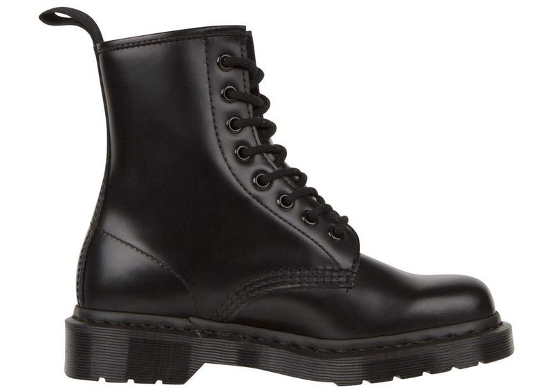 Dr Martens Dr. Martens Unisex 1460 Mono Smooth Leather 8 Eye Boot, Black, 6 Women/5 Men - Image 3