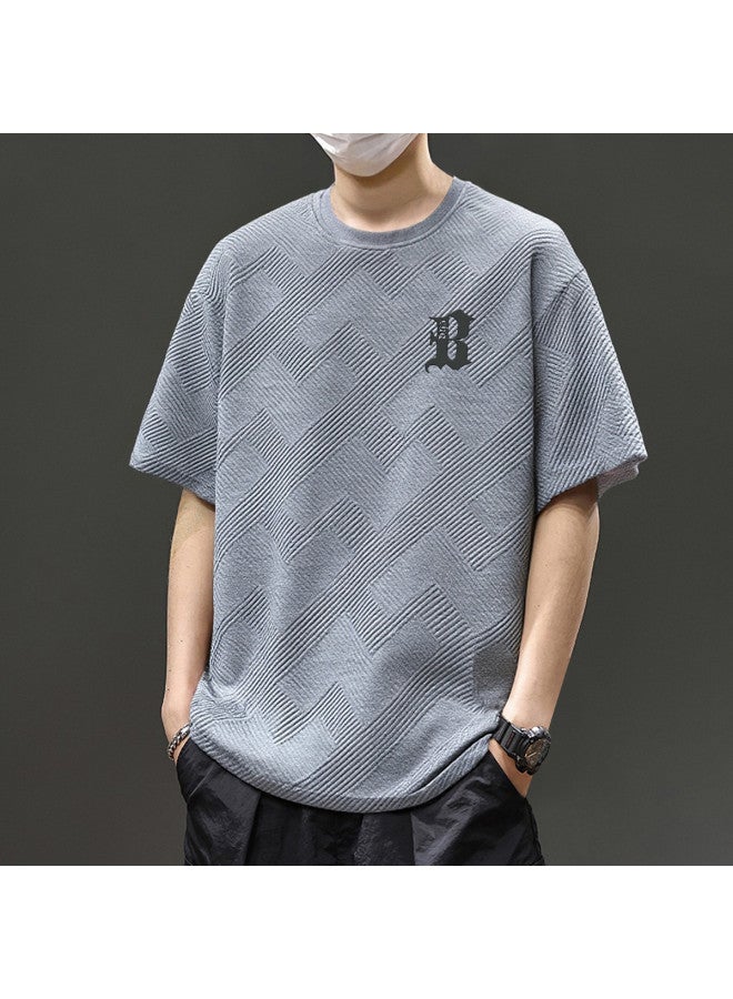 Summer New Arrival】comfortable T-shirt, Light Outdoor Short Sleeve For Men, Loose Youth Sports Casual Trendy Daily Versatile Style - Image 3