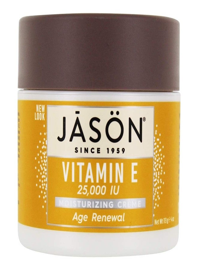 JASON Vitamin E Age Renewal Moisturizing Crème 25000 Iu 4 Ounce (113 grams) Cream - Image 1