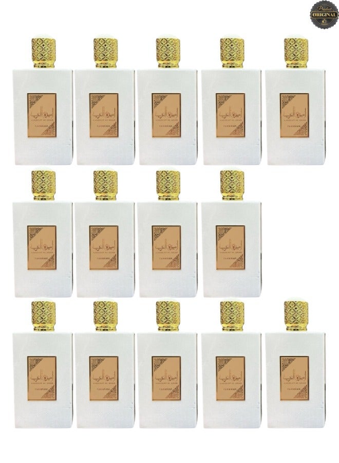 FAKHAMA 14 Pieces Ameerat Al Arab Perfume 100ML - Image 1
