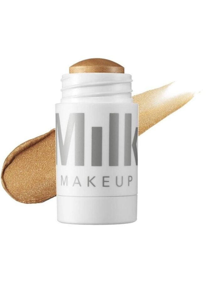 MILK MAKEUP MILK MAKEUP Dewy Cream Highlighter Stick Strobe – Gold | Multi-Use Cream Luminizer for a Radiant, Golden Glow  - Image 1