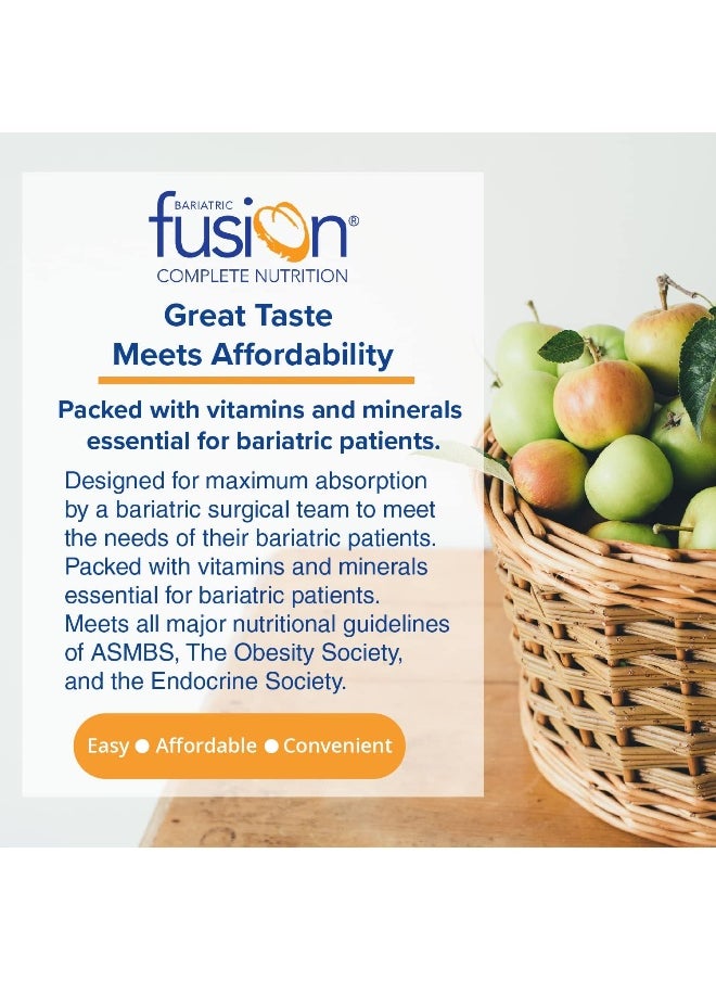 Bariatric Fusion - Bariatric Fusion Calcium Citrate & Energy Soft Chew Bariatric Vitamin | Caramel Flavored | Sugar Free | Bariatric Surgery Patients Including Gastric Bypass and Sleeve Gastrectomy | 60 Count - Image 1