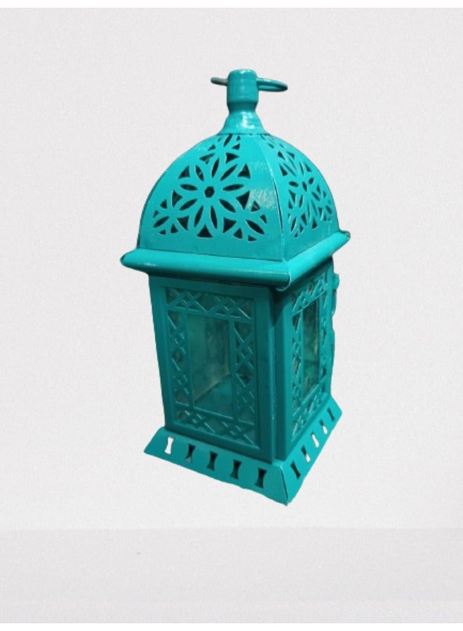 فانوس رمضان معدني مضيء بتصميم مميز