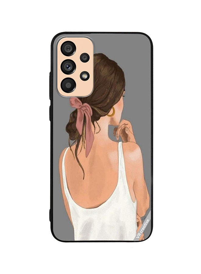 VR CREATIVE Protective Case Cover For Samsung Galaxy A72 Girl Design Multicolour - Image 1