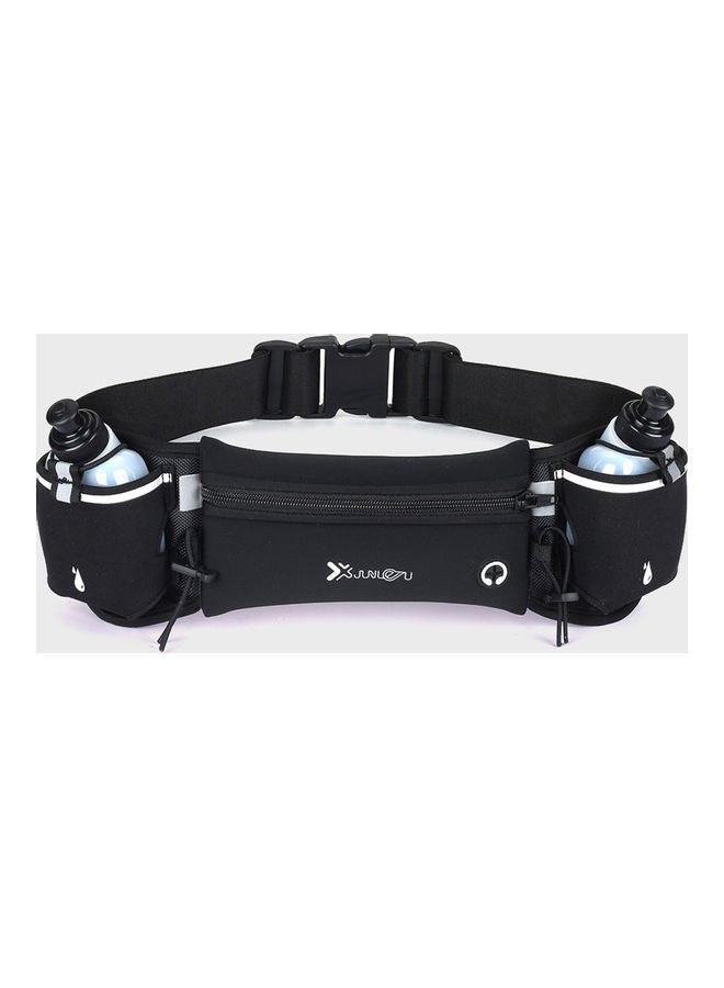 Generic Waist Bag Running Belt With Water Bottles 22 x 3 x 18cm  - Image 1