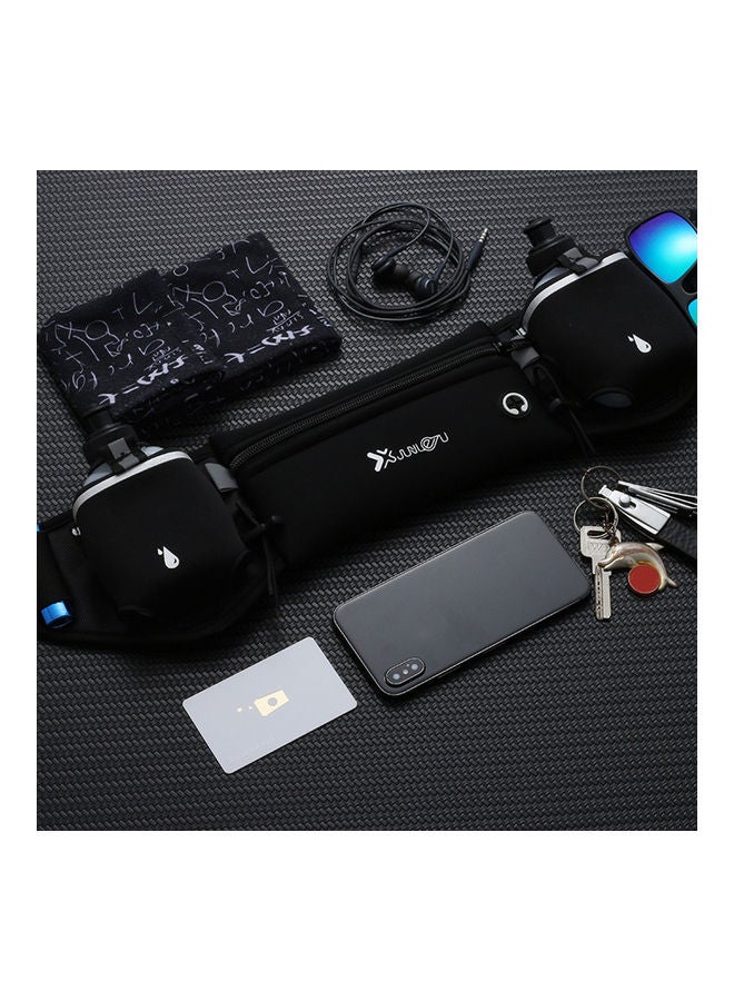 Generic Waist Bag Running Belt With Water Bottles 22 x 3 x 18cm  - Image 4