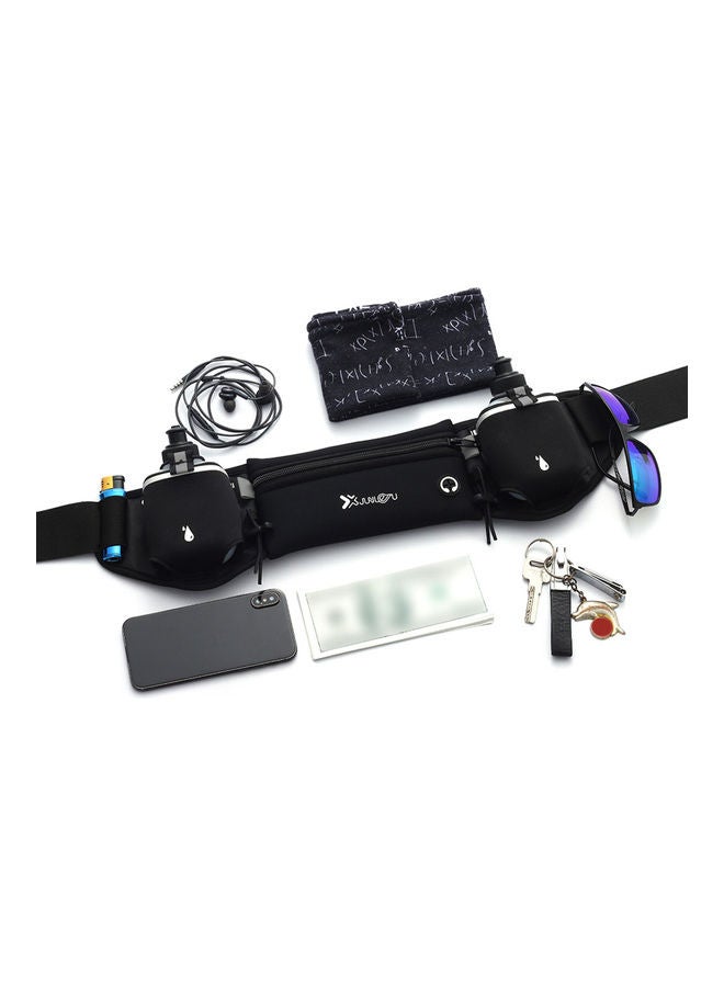 Generic Waist Bag Running Belt With Water Bottles 22 x 3 x 18cm  - Image 3