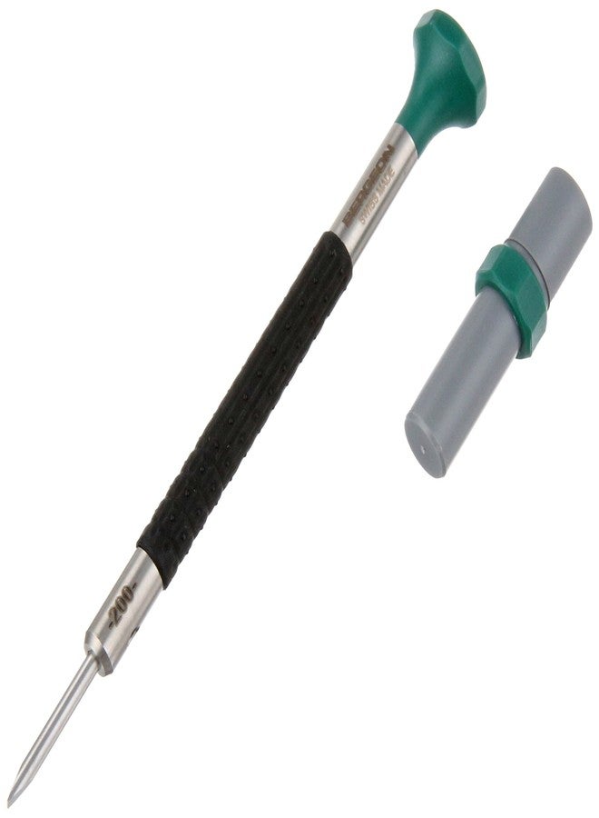 Bergeon 55-687 6899-AT-200 Stainless Steel Ergonomic 2.00mm Screwdriver with Spare Blades Watch Repair Kit - Image 1