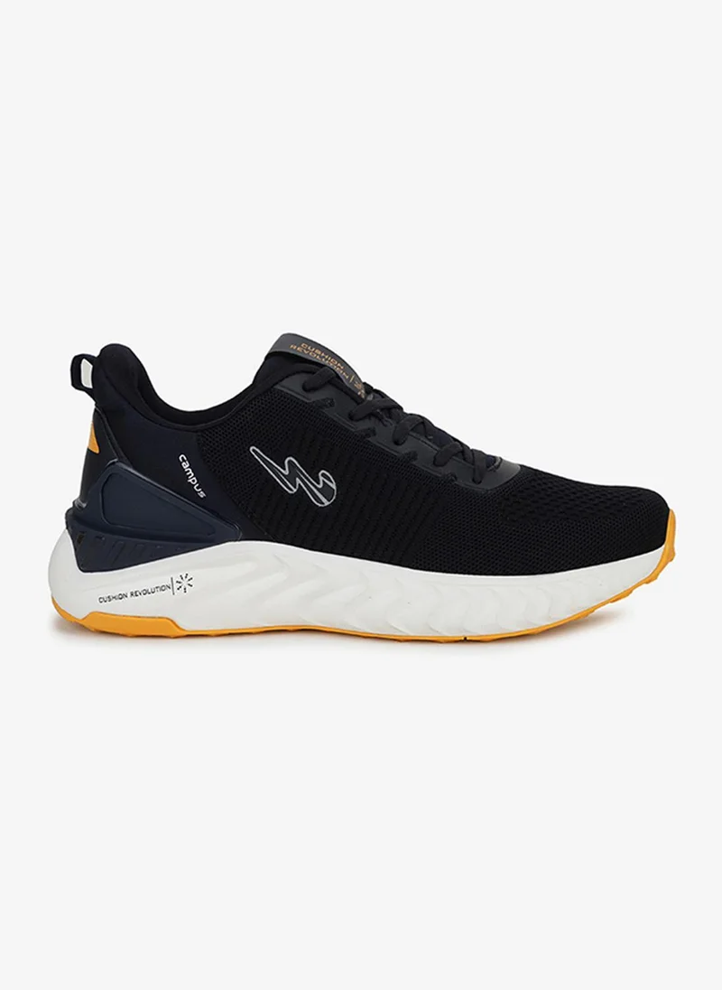 كامبس Men Chicago Memory Foam Lace-Up Running Shoes-Navy-Mstd