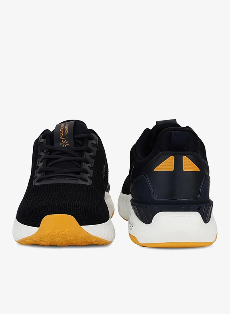 CAMPUS Men Chicago Memory Foam Lace-Up Running Shoes-Navy-Mstd