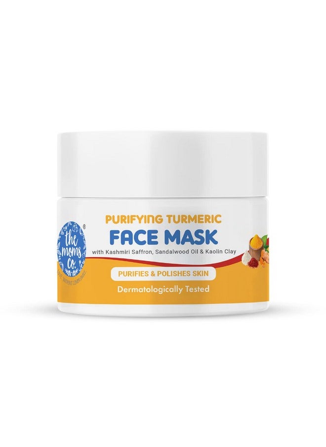 Turmeric Face Mask For Men & Women With Exotic Kashmiri Saffron, Kaolin, Bentonite & Sandalwood Oil For Healthy, Glowing Clear Skin Dermatologically Tested -50 Gm - pzsku/ZE0C4F3F9CAC0A364A46FZ/45/_/1733729955/8df98558-ff22-4940-bc79-4004c049eae3