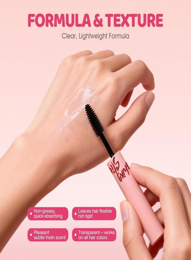 gowwim 2 Pcs Hair Finishing Stick Dual-Brush Flyaway Tamer & Hair Wax Stick, Quick Fix Stick for Frizz, Baby Hairs & Edge Control Hair Gel Stick Alternative - Image 5