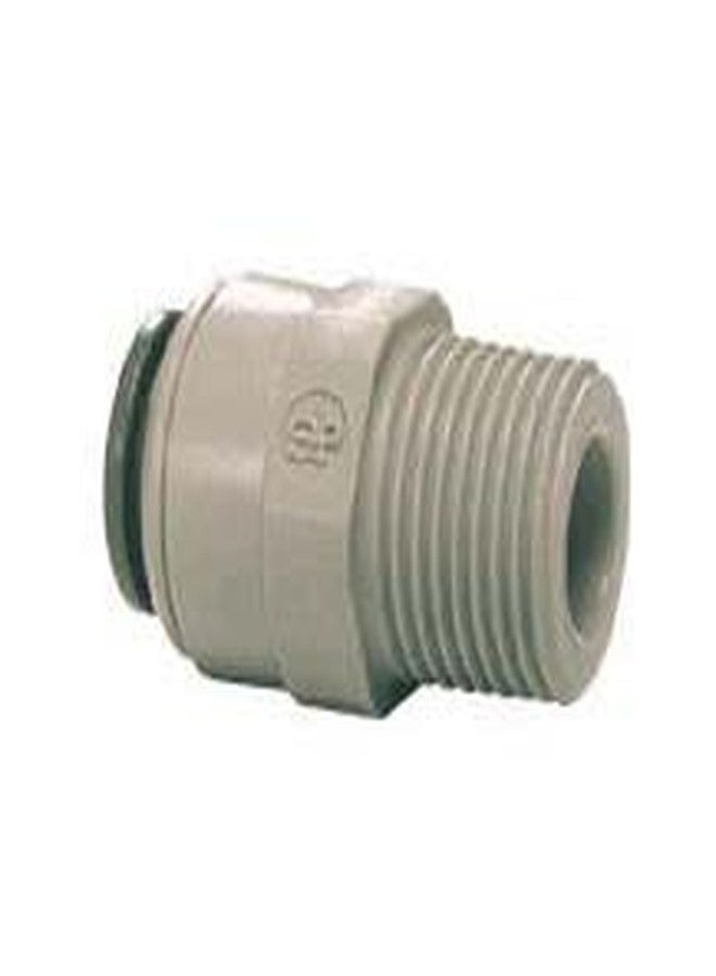 موصل ذكر John Guest PI011222S، 3/8 × 1/4 NPTF، رمادي - Image 1