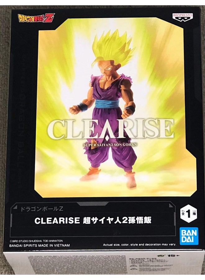 Banpresto - Dragon Ball Z Clearise Super Saiyan 2 Son Gohan Statue - Image 1