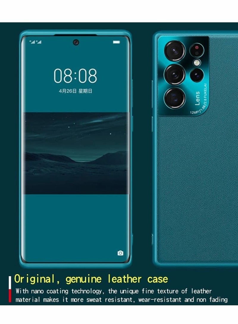 Y&D Solid Leather Protective Case for Samsung Galaxy S21 Ultra - Image 3