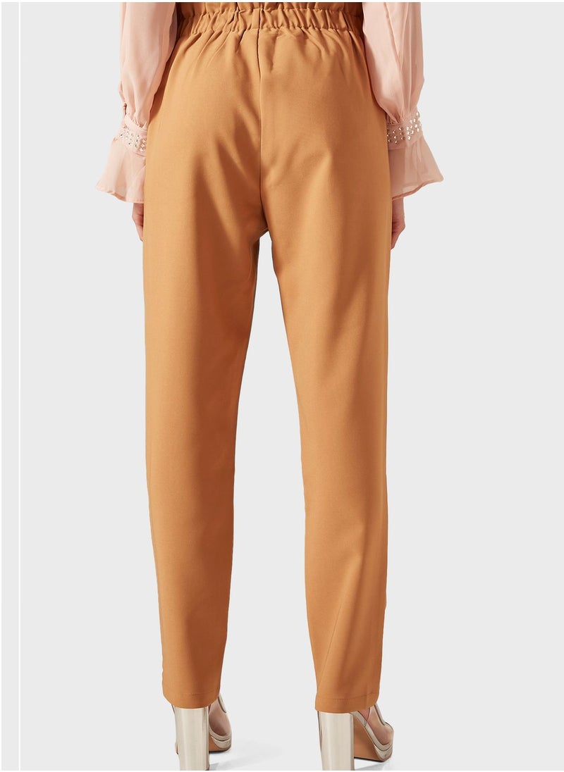 2Xtremz - High Waist Pleated Pants - Image 1