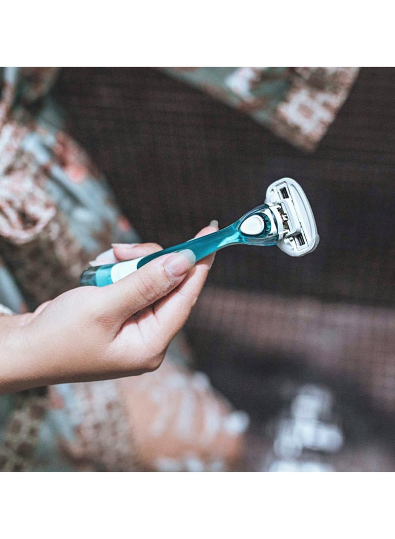 DORCO شاي 3 ماكينة حلاقة نسائية كريمية - Image 3