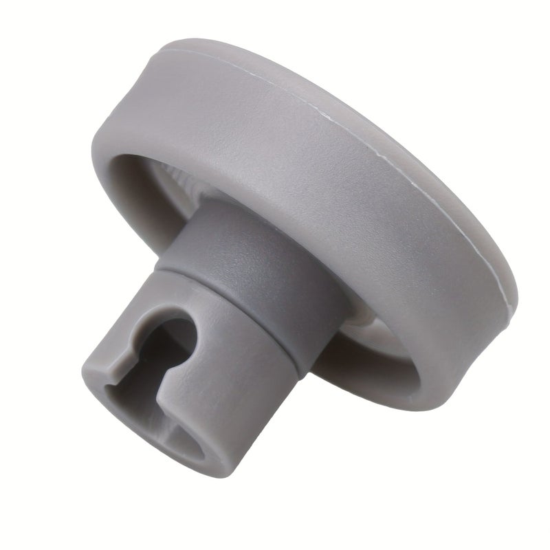 Grey Dishwasher Lower Rack Wheels and Stud Assembly 8 Pack Replacement - Image 4