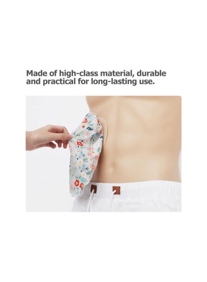 silvercnc Ostomy Pouch Colostomy Bag Cover: 2Pcs Stretchy Ostomy Bag Cover Protector Ostomy Supplies  - Image 4