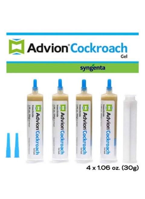 Advion Cockroach Gel Bait 4 x 30 g