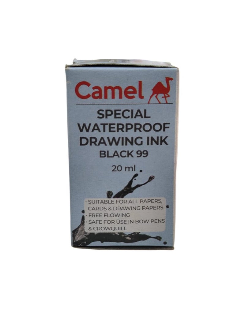 camel Camel Special Waterproof Drawing Ink 20ml - Image 3