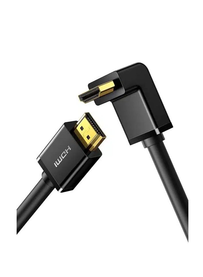 يو جرين 10173 HD103 Right Angle 90 Degree HDMI Cable 2m - - Image 1