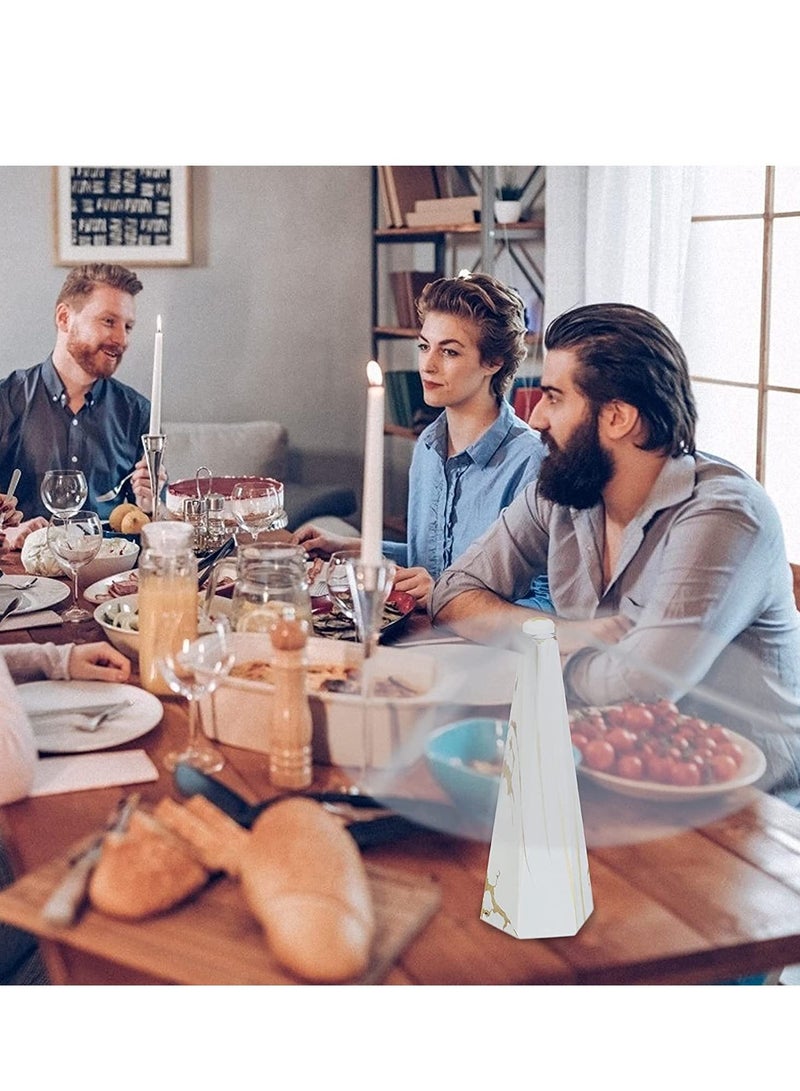 SYOSI Fly Repellent Fan for Tables Insects Portable Wood Grain Table Fan, Patio Bug and Deterrent Keep Flies Away from Your Food Enjoy Outdoor Meal - Image 3