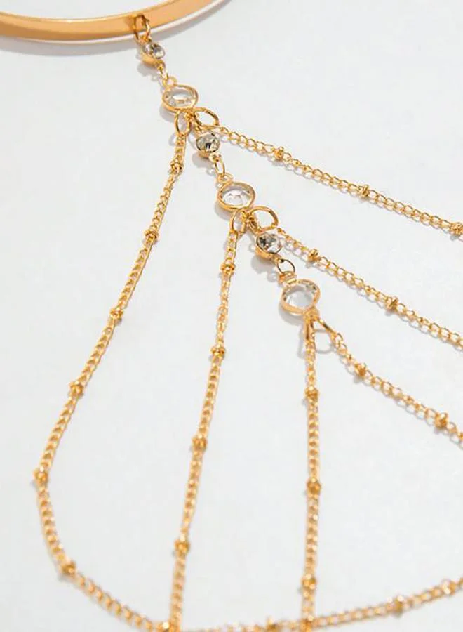 Take Two Layered Chain Arm Cuff