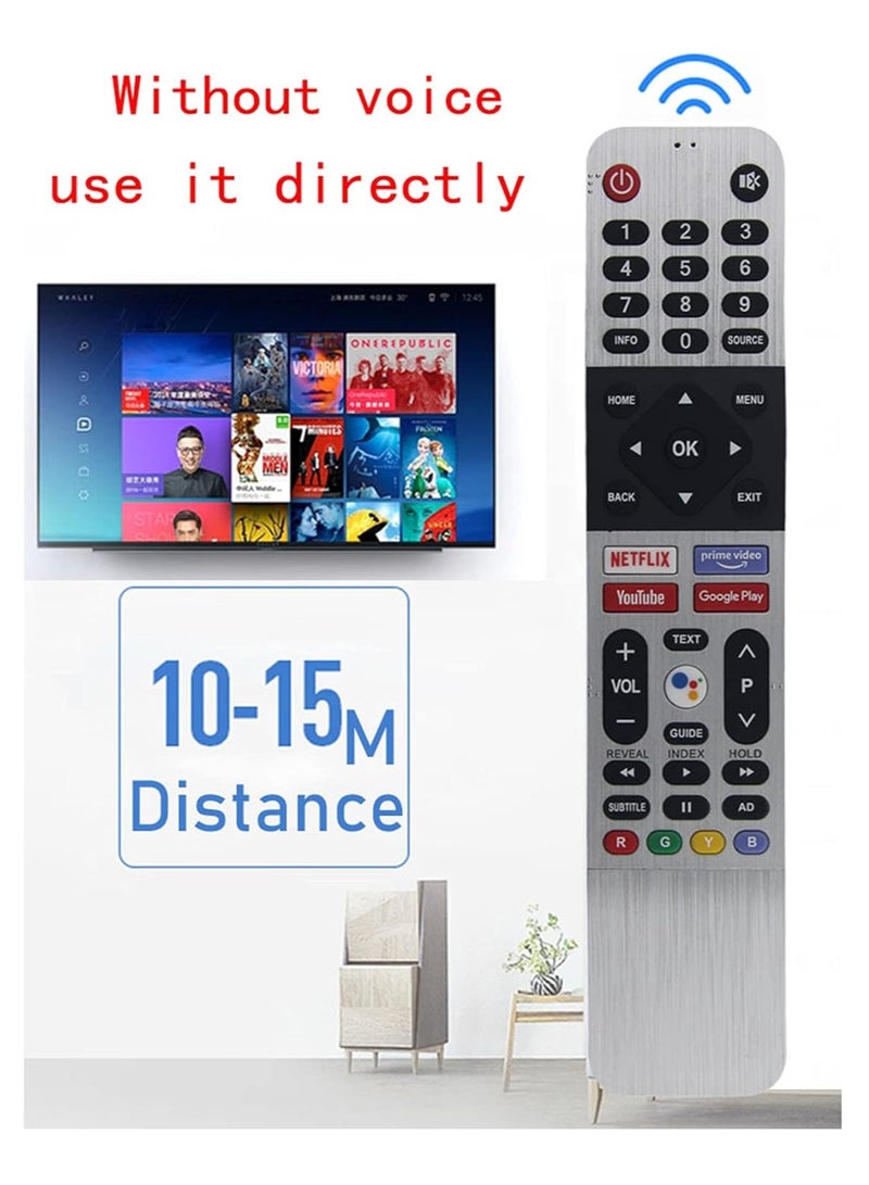 TIGER New TV Remote Control Replacement for Skyworth Smart LED TV – Compatible with 539C-268935-W000, 539C-268920-W010 for Smart TV TB500 – Universal Remote for Skyworth Smart TV – No Voice Function, Easy Setup, Perfect TV Remote Replacement - Image 4