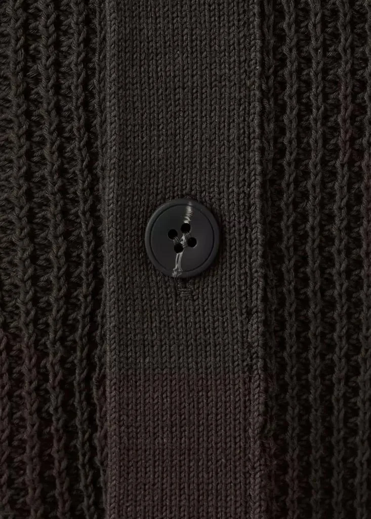 Mango Man  Ribbed Knitted Cardigan for Men | Best Price UAE