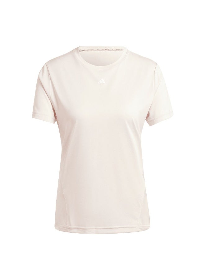 Adidas adidas Wtr D4T T Pink Training T-Shirts 2XS - Image 2