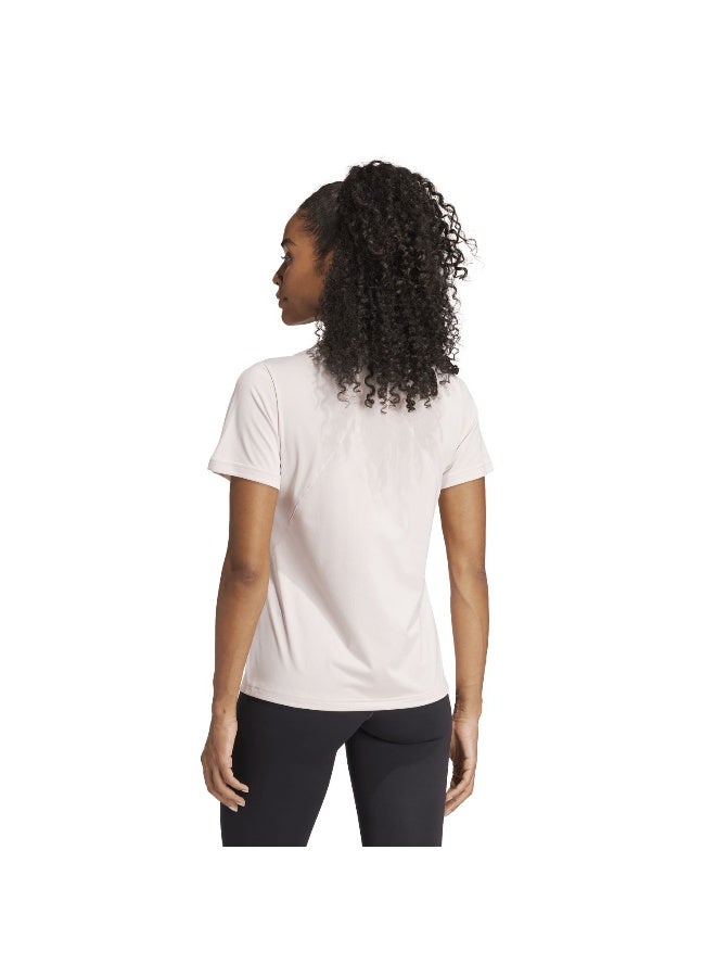 Adidas adidas Wtr D4T T Pink Training T-Shirts 2XS - Image 5