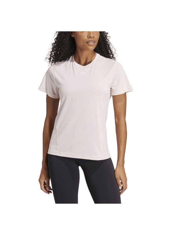 Adidas adidas Wtr D4T T Pink Training T-Shirts 2XS - Image 4