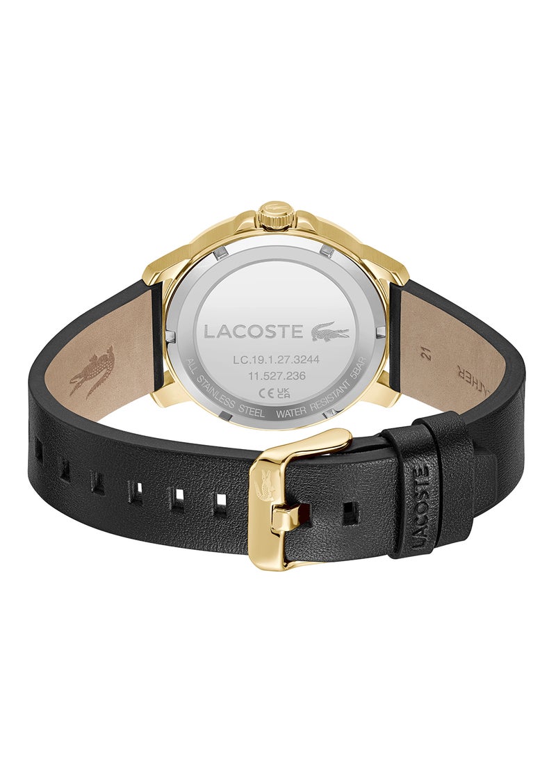 LACOSTE Round Analog Men's Black Case Wrist Watch - 2011276  - Image 3