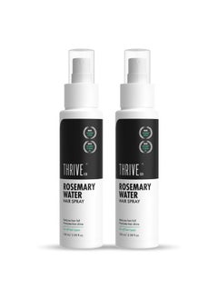 ThriveCo Rosemary Water Hair Spray | with 100% Natural Rosemary Extract, Rice Water & Hyaluronic Acid | Hair Growth, Conditioning & Shine | Men & Women, 100ml Each - pzsku/ZE0C63AD3EC24995DB48BZ/45/_/1738306697/2f201a1d-4647-4754-ba95-dfc1ff7ef868