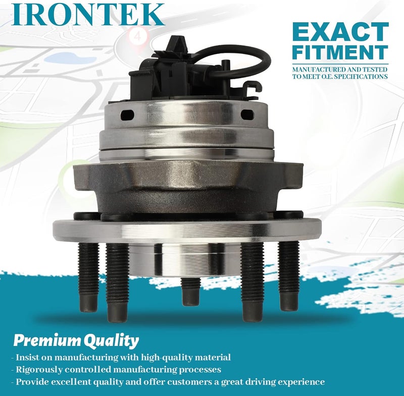 IRONTEK 513214x2 Front Wheel Hub Bearing Assembly for Chevrolet Malibu and Pontiac G6 - Image 4