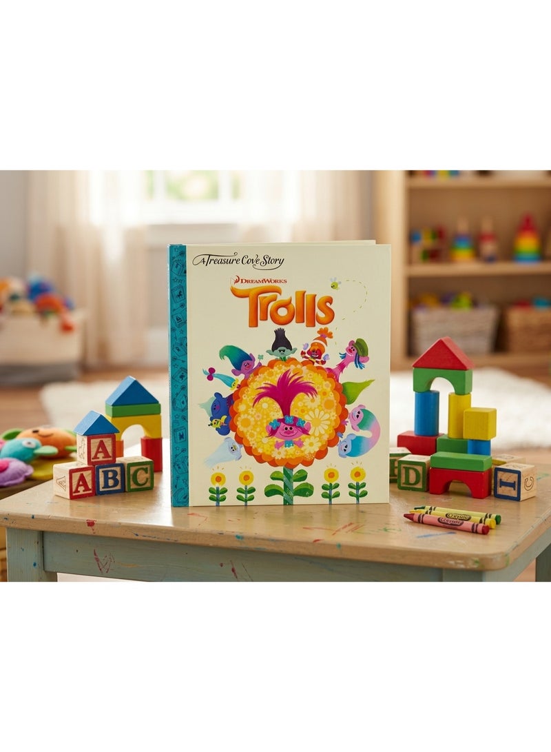 general DreamWorks Trolls Treasure Cove Story Book for Kids , Hardcover Bedtime Reading Adventure Toy , Educational Interactive Storybook for Toddlers Boys Girls , Early Learning Reading Gift - Image 1