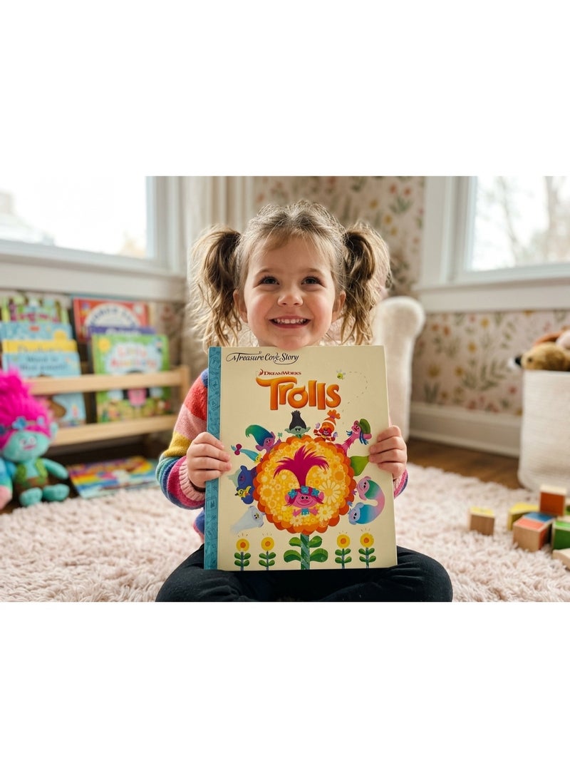 general DreamWorks Trolls Treasure Cove Story Book for Kids , Hardcover Bedtime Reading Adventure Toy , Educational Interactive Storybook for Toddlers Boys Girls , Early Learning Reading Gift - Image 2