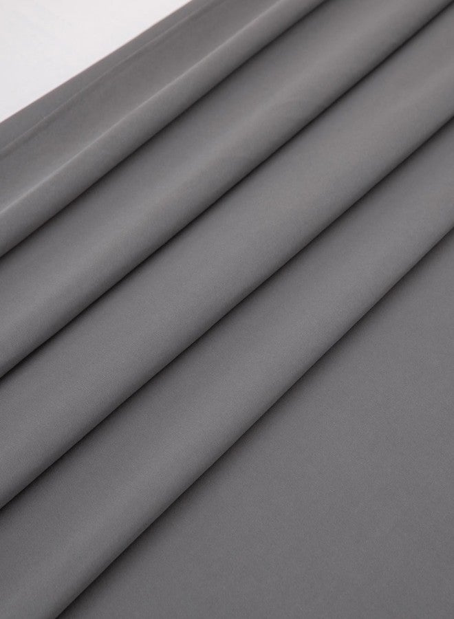 Hotella Twin Flat Sheet Only，66x96Inch Dark Gray - Ultra Soft Breathable Brushed Microfiber Top Sheet - Hotel Quality & Wrinkle-Free - Shrinkage, Fade Resistant - Easy Care Twin Sheets - Image 4